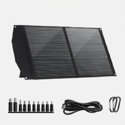 100W Foldable solar panel  ( 2 panels 2 stands)