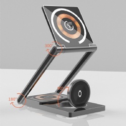 3 in 1 magnetic wireless charging stand