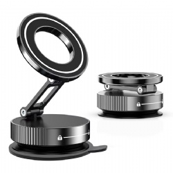 Full Zinc alloy New Magnetic Phone Holder 360 Degree Adjustable Foldable Magnet Cellphone Bracket Car Magnetic Holder for Phone Pro Max